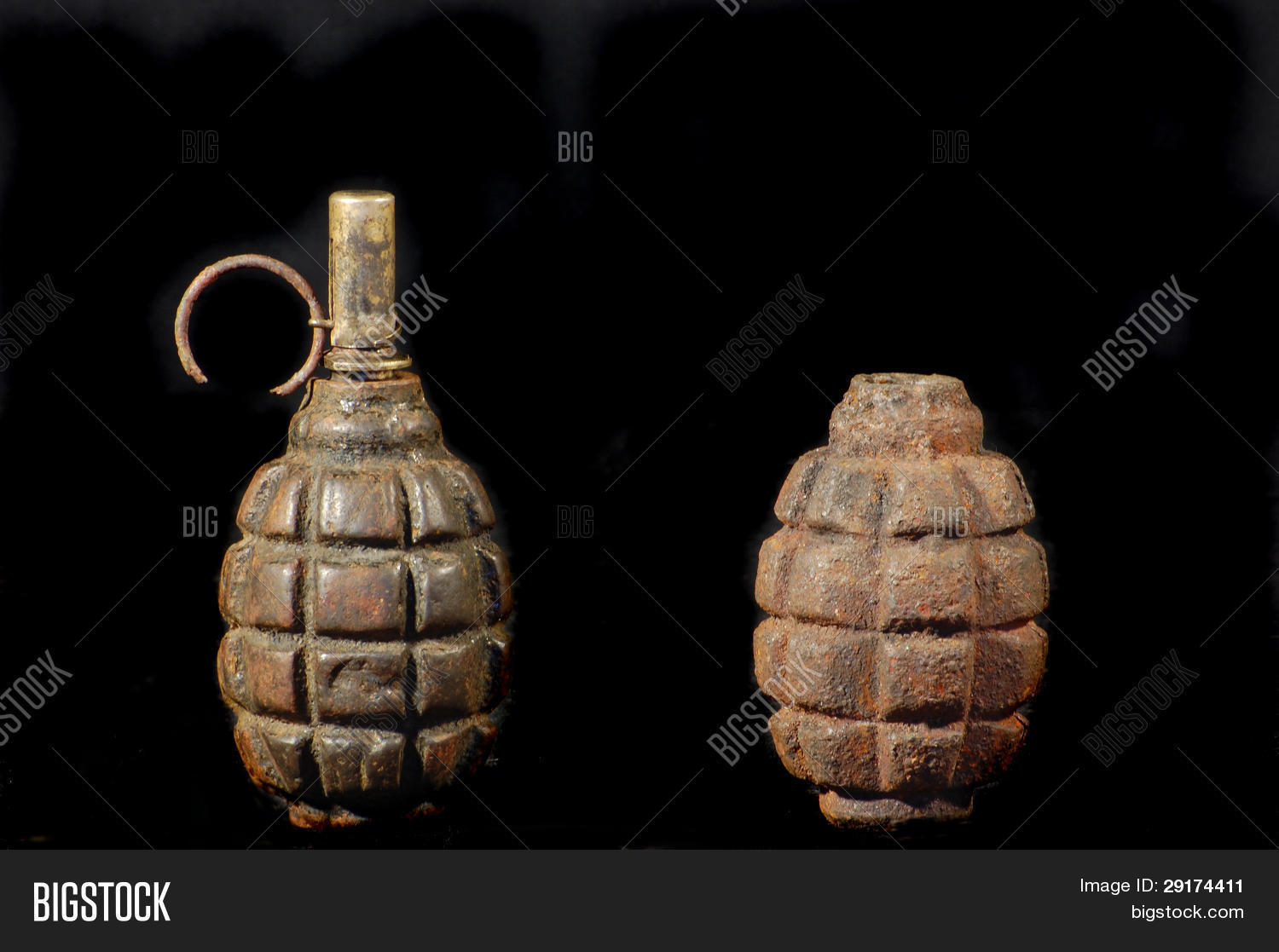 F1.Soviet Hand Grenade WW2 Image & Photo Bigstock