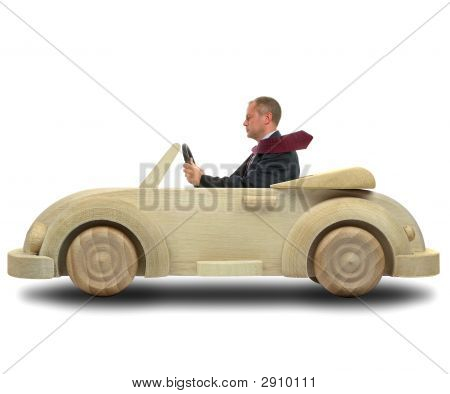Groene auto