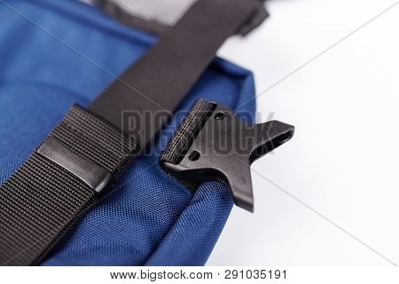 Black Side Release Acculoc Buckle Plastic Clasp, Quick Nylon Belt Rope Lock Strap