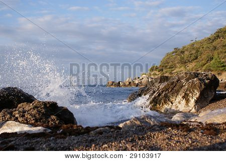 Alba al mare