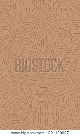Brown Wooden Surface Striped Of Fiber. Template For Your Design. Natural Wenge Wood Texture Seamless