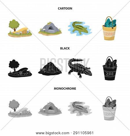 Vector Illustration Of Nature  And Fun  Icon. Set Of Nature  And Entertainment Stock Vector Illustra