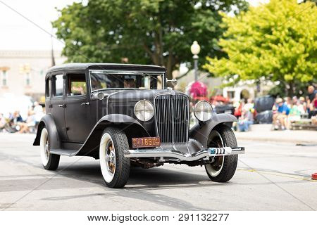 Auburn, Indiana, Usa - September 9, 2018 The Auburn Cord Duesenberg Festival, An Auburn Classic Car 