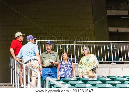 Atlanta, Georgia - September 5, 2018: The Atlanta Braves Home Opener Is On April 1, 2019 Against The