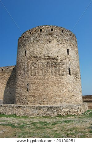 mittelalterliche Zitadelle in der Nähe von Odessa, Ukraine, Belgorod Dnestrovsky. Odessa-region