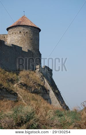 mittelalterliche Zitadelle in der Nähe von Odessa, Ukraine, Belgorod Dnestrovsky. Odessa-region