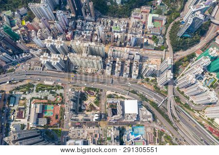 Tai Koo, Hong Kong 19 March 2019: Hong Kong residential district