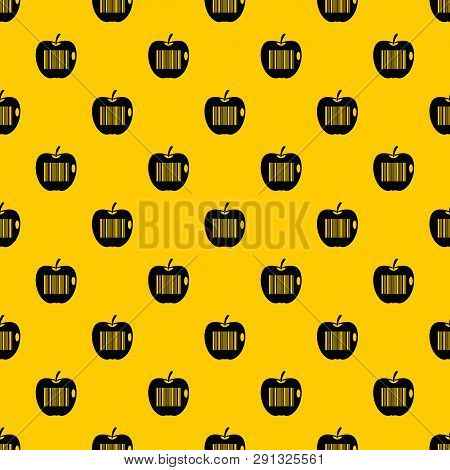 Code To Represent Product Identification Pattern Seamless Vector Repeat Geometric Yellow For Any Des
