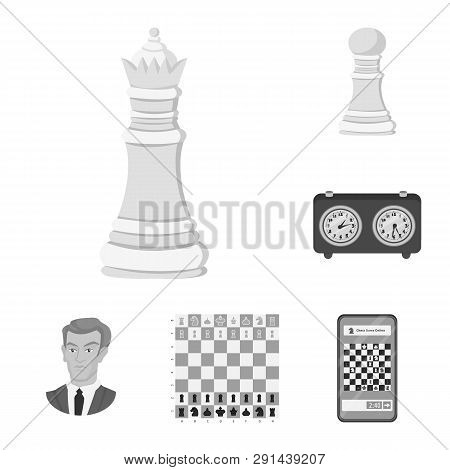 Vector Design Of Tactical And Play Icon. Set Of Tactical And Thin Stock Symbol For Web.