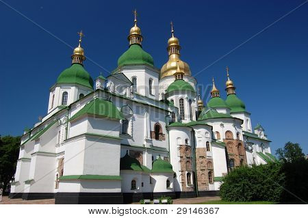 Catedral de Santa Sofia, em Kiev, Ucrânia (Malorussia)
