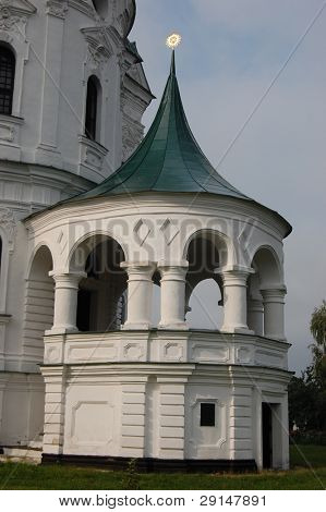 Staré ruské ortodoxní katedrála v ruské historické Kozelets, Černigovský kraj, Ukrajina