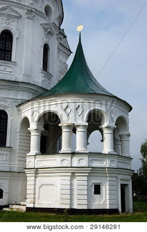 Staré ruské ortodoxní katedrála v ruské historické Kozelets, Černigovský kraj, Ukrajina