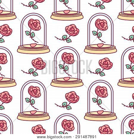 Vector Cartoon Seamless Pattern Cute Clip Art