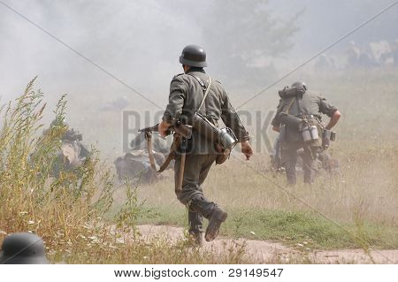 Tysk soldat af WW2