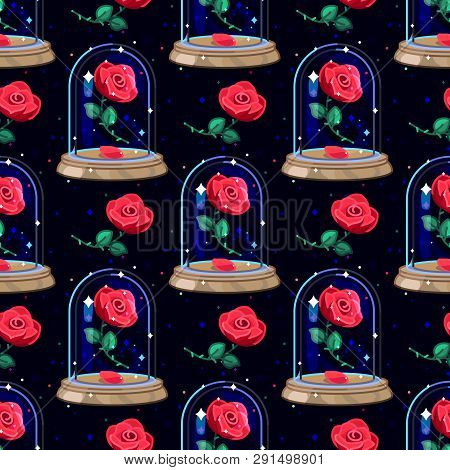 Vector Cartoon Seamless Pattern Cute Clip Art