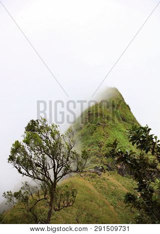 Khao Chang Puak Or Chang Puak Mountain Located In Thong Pha Phum National Park,kanchanaburi Province