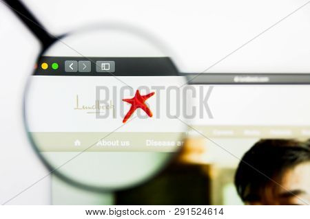 Los Angeles, California, Usa - 25 March 2019: Illustrative Editorial Of H Lundbeck Website Homepage.