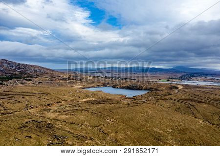 Aerial View Of The Coastline By Marameelan South Of Dungloe, County Donegal - Ireland