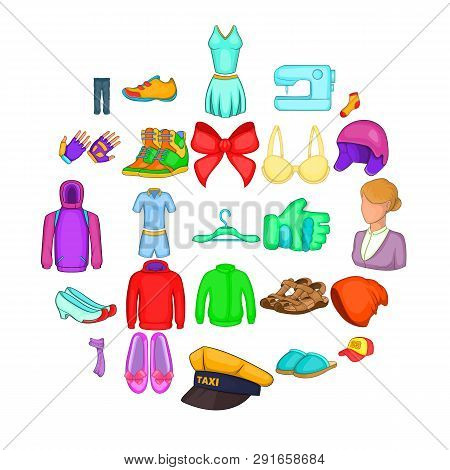 Dandy Icons Set. Cartoon Set Of 25 Dandy Icons For Web Isolated On White Background