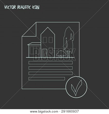 Eia Approved Icon Line Element. Vector Illustration Of Eia Approved Icon Line Isolated On Clean Back