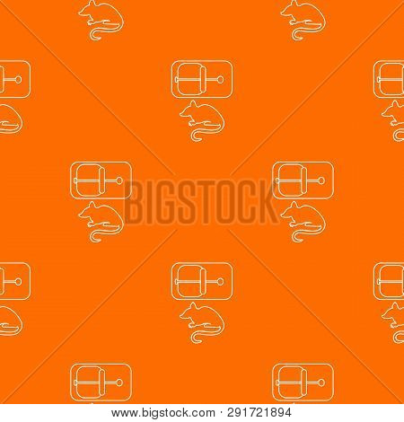 Mousetrap Pattern Vector Orange For Any Web Design Best