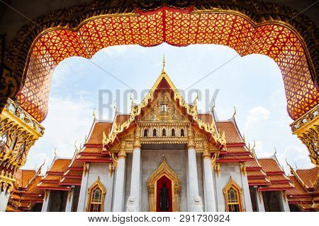 wat Benchamabopit, the Marble temple, Bangkok, Thailand