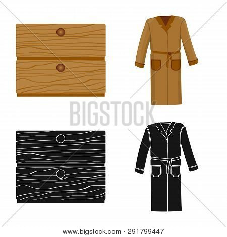 Vector Illustration Of Dreams And Night Logo. Set Of Dreams And Bedroom Vector Icon For Stock.