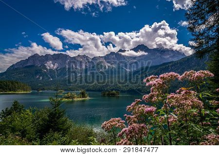 Garmisch-partenkirchen - View To Lake Eib, Bavaria, Germany