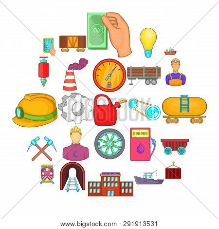Prudence Icons Set. Cartoon Set Of 25 Prudence Icons For Web Isolated On White Background