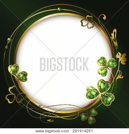Frame Clover Round
