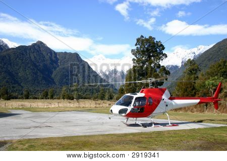 Helikopter - Fox Glacier - New Zealand