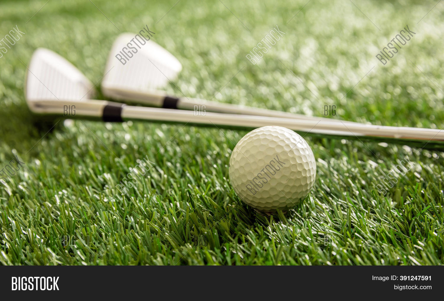 Golf Ball Sticks On Image & Photo (Free Trial) Bigstock
