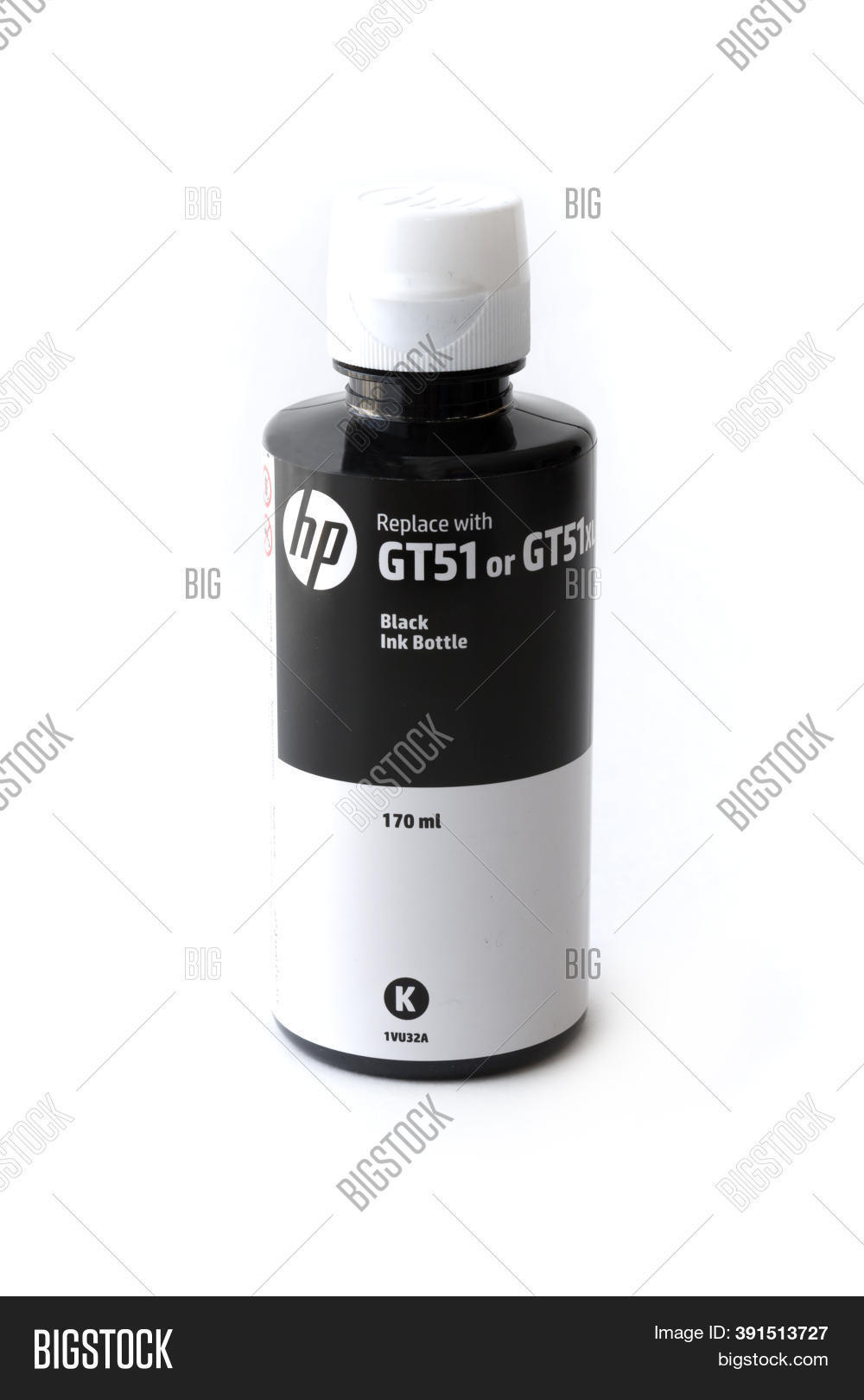 black ink bottle for hp printer