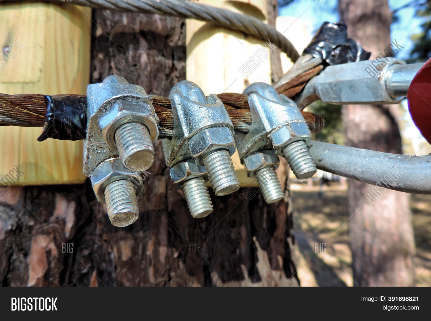 Close- Metal Ropes Image & Photo (Free Trial) | Bigstock