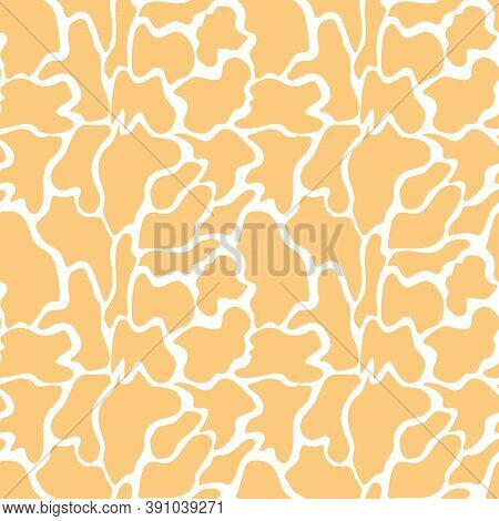 Leopard Or Jaguar Print Seamless Pattern, Textured Fashion Print, Abstract Safari Background For Fab