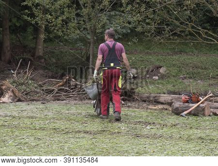 Storm Damage Caused By Mudslides