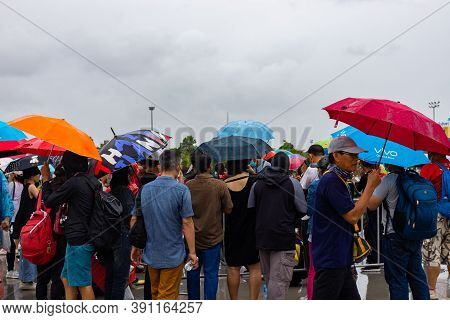 Anti-government Protest At Sanam-luang.