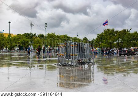 Anti-government Protest At Sanam-luang.