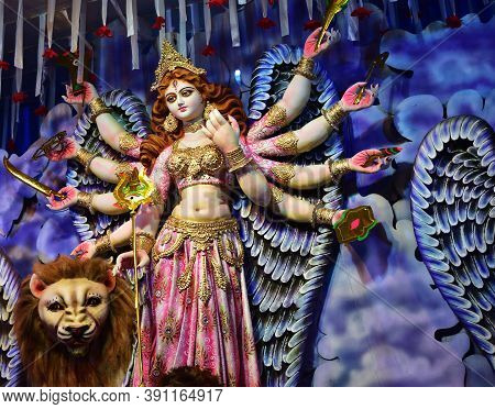 Durgapuja. India's Largest Festival. Specially Greatest Festival Of Hindus.