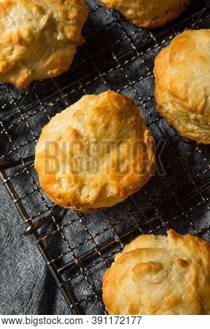 Homemade Flakey Buttermilk Biscuits