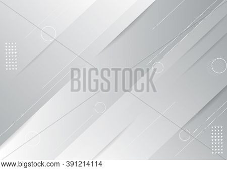 Minimal Geometric White And Grey Digonal Background. You Can Use For Ad  Poster  Template  Business 