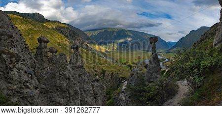 Russia. South Of Western Siberia, Altai Mountains. Akkurum Tract With \