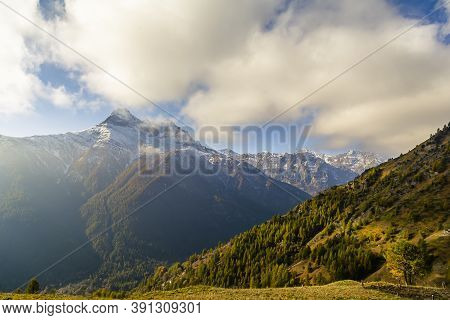 Between The Pelvo D\'elva And The Imposing Monviso Wall, The Bellino Valley Has Remained Untouched B