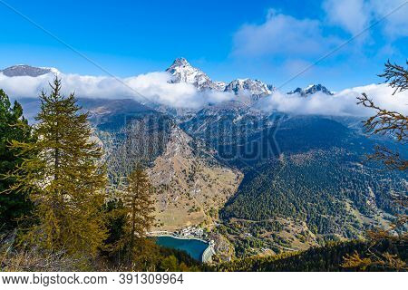 Between The Pelvo D\'elva And The Imposing Monviso Wall, The Bellino Valley Has Remained Untouched B