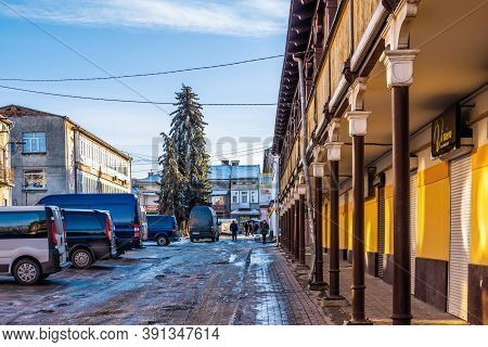 Old Town Hall In Chortkiv, Ukraine