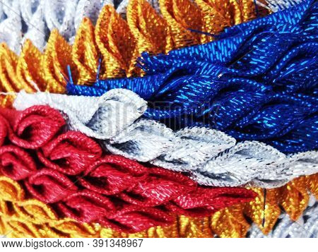 Thai Style Colorful  Phum Phan Texture Background