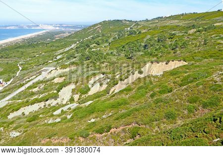 Salgado Beach And Atlantic Coast Of Portugal