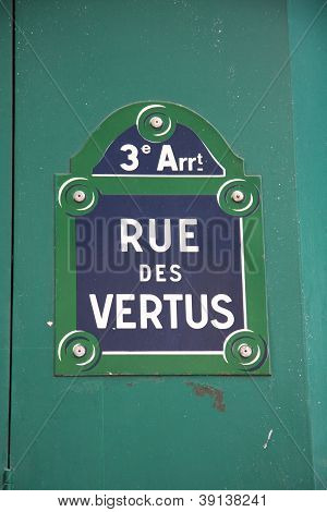 Rue des vertues