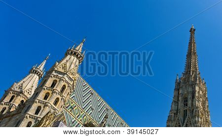 Catedral de San Esteban en la ciudad de Viena en austria