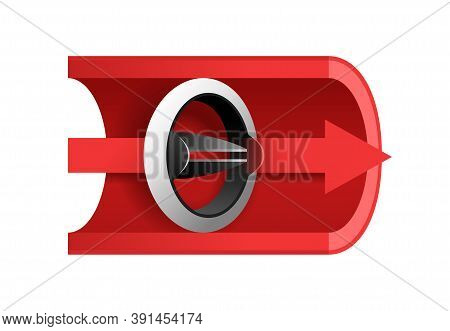 Artificial Heart Valve Icon - Aortic Bileaflet Implanted Into Heart To Replace A Disfunctional Nativ